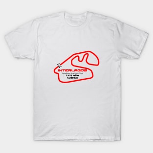 Interlagos Brazil Track Graphic T-Shirt